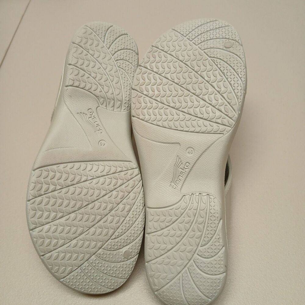 Dansko Krystal Seafoam Green Open Back Slip on Sandal Thong Flip Flops 40/9.5-10 - Picture 9 of 10